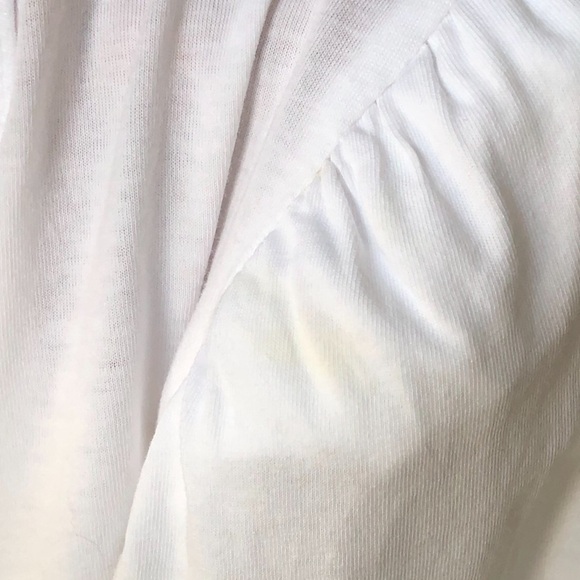 A.L.C. Blouse White Puff Shoulder Long Sleeve Blouse XS - Picture 8 of 12